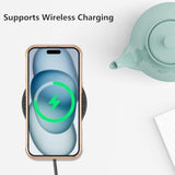 Designed For Iphone 14 Case 6.1 Inch,Cute Plating Edge Love Hearts Pattern With Camera Lens Protection Phone Cover For Girls Women,Hot Pink