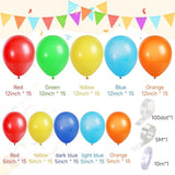 159Pcs Back To School Balloon Garland Arch Kit, Back To School Decorations, School Bus House Pencil Bag Apple Foil Balloon With Rainbow Balloons For First Day Of School Kindergarten Party Supplies