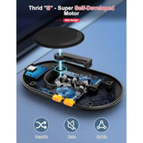 Mechanical Mouse Jiggler, Ultra-Slim Mouse Mover, With Adjustable Running Timer, Driver-Free Mouse Wiggler Shaker Silently?Elegant Blue?