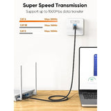 CableCreation Cat 6 Ethernet Cable Braided Cat6 Gigabit High Speed 1000Mbps In