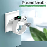 Wireless Charger For Apple Watch (2 Pack), Usb Portable Magnetic Fast Charging Travel Car Chargers For Iwatch Compatible With Series 10 9 8 7 6 5 4 3 2 1 Ultra 2 Ultra Se 2 Se
