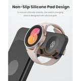 Wireless Charger For Samsung, 3 In 1 Foldable Wireless Charging Station For Samsung Galaxy S24 Ultra Plus S23 S22 S21 S20, Z Flip/Fold 5 4 3, Watch 6 5 4 3 Active, Buds 2 Pro/Live, Android