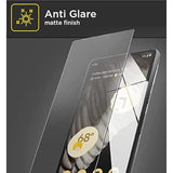 Matte Finish Screen Protector For Google Pixel 7A - Anti Glare Tempered Glass Resists Oil/Fingerprints And Smudges (Includes Easy Applicator)
