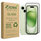 3 Pack Screen Protector Military-Grade Gorilla Tempered Glass Compatible For Iphone 15 Privacy Edge To Edge Coverage 9H Hardness Screen Guard (For Iphone 15 Privacy)