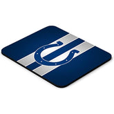 Gaming Mouse Pad, Sport Football Mousepad With Non-Slip Rubber Base For Laptop Computer Desktop Game Mat,Fans Gift White Stripe Design