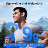 Bone Conduction Headphones,Open Ear Headphones,Wireless Headphones With Mic,Bluetooth 5.4,10H Playtime & Ipx5 Waterproof,Sports Headphone For Running & Outdoor