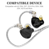 Foam Ear Tips For Kz Headphone - 3 Pairs Eartips, Noise Isolation, For Kz All Series, For Kz Zsn, Zst, Zs10 Pro, Edx, Dq6, Zsx, As10 And More, Replacement Accessories, L/M/S, Black (Memory Foam)