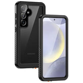 For Samsung Galaxy S24 Phone Case Ip68 Waterproof Dustproof, Builtin Screen Protector, Rugged Full Body Shockproof Protective Cover For Galaxy S24 5G 6.2 Inch, Black