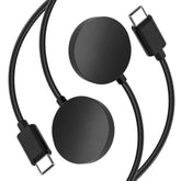 Upgrade Metal Case Nylon Charger Cable Compatible With Samsung Galaxy Watch Charger, Usb-C Charging Cable For Galaxy Watch 7/6/6 Classic/5/5 Pro/Ultra-2 Pack