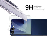 (2 Pack) Designed for Galaxy Z Flip 7 Screen Protector (2 Tempered Glass Front Screen and 2 TPU Main Screen) Anti Scratch, Bubble Free