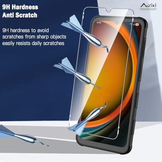 (2 Pack Designed For Samsung Galaxy X Cover 7 Pro Screen Protector, Ultra Resistant, Shatterproof, Bubble Free For Xcover 7 Pro/Xcover 7 Tempered Glass