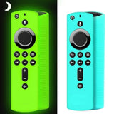 2 Pack Firestick Silicone Remote Cover for 4K Fire TV Shockproof Case