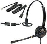 N/X Telephone Headset with Noise Cancelling Mic, Corded RJ9 Phone Headset Compatible with Cisco CP-7821 7841 7942G 7931G 7940 7941G 7945G 7960 7961G