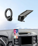 Car Phone Holder for 2019-2026 Dodge RAM 1500/RAM 2500/RAM 3500 Accessories, 360° Rotation Phone Mount Compatible with MagSafe, Cell Phone Holder