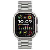 Band Compatible with Apple Watch Band 49mm 45mm 44mm 42mm Premium Stainless Steel Metal Replacement Strap Compatible with Apple Watch Ultra 3 2 1