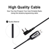 CH340 Driver USB Programming Cable Support Chirp for baofeng UV-5R Mini,5RM,5RH PRO,UV-82,BF-F8HP,K5PLUS,GM-15Pro,UV-5G Plus,GM21,UV-32, TD-H8,TD-H3