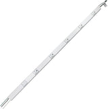 Plugmold 2000 Series 3 Foot Hardwired Power Strip with 5 Outlets and GFCI Protection in White