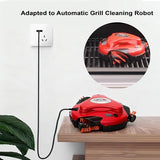USB Charger for Compatible with Grillbot Automatic Grill Cleaning Robot, 1 Meter Replacement Charging Cable, Black