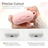 Premium Soft Silicone Protective Case Cover for Apple AirPods 4th Generation with Cleaner Kit and Keychain Accessories
