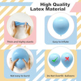 145Pcs Pastel Balloons Different Sizes 18" 12" 10" 5" Latex Balloon Garland Arch Kit For Birthday Rainbow Party Baby Shower Easter Party Decorations