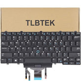 Backlight Keyboard Replacement With Pointer Compatible With Dell Education E5450 E5470 E5480 E7450 P40G E7470 E7480,Latitude 14 5480 5488 5490 5491 7480 7490 Series Laptop