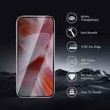 2 Pack for Google Pixel 9/Pixel 9 Pro Privacy Screen Protector, Anti Spy Tempered Glass 9H Hardness Film, Scratch Resistant
