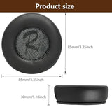 Replacement Ear Pads, Compatible With Skullcandy Hesh Wired//Hesh2/Hesh 2 Bluetooth Headphones. Soft Protein Leather And High-Density Memory Foam, Headphone Replacement Ear Pads (Black)