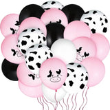 100 Pieces Cow Balloons Cow Print Balloon Cow Party Decoration Balloon