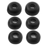 3 Pairs Ear Tips Compatible With Galaxy Buds 3 Pro S/M/L Earphone Cushions Earbud Pads 7.3X10.7Mm 7.6X11.3Mm 7.7X12.5Mm Black Memory Foam