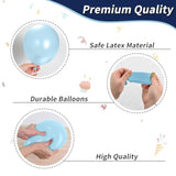 Red And Blue Balloons,12 Inch Navy Blue Macaron Blue And Dark Blue With Matte Red Balloons,For Birthday Wedding Baby Shower Theme Party Decorations