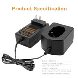 1.2V-18V Charger Uc18Yg Compatible With Hitachi Ni-Mh/Ni-Cd 7.2V 9.6V 12V 14.4V 18V Pod Style Battery (Not For Li-Ion Battery)