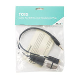 Tcb2 Xlr Microphone To Trrs Smartphone Adapter With Headphone Jack - Compatible With Iphone And Android - Xlr Female To 3.5Mm Male Y Splitter