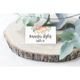 Table Place Cards For All Occasions And Events, Set Of 25 (Elegant Floral)