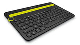 K480 Wireless Multi-Device Keyboard For Windows, Macos, Ipados, Android Or Chrome Os, Bluetooth, Compact, Compatible With Pc, Mac, Laptop, Smartphone, Tablet - Black