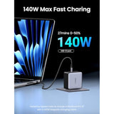 UGREEN Nexode X 160W GaN USB C Laptop Charger, 4-Port PD 3.1 Foldable Fast Charging Block for MacBook Pro, Dell XPS, iPhone 17/16/15 Series, Galaxy S25/S24, Pixel 10/9, iPad Pro, Steam Deck