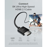 Belkin Ultra HD HDMI 2.1 Cable 6.6FT/2M, 4K Ultra High Speed HDMI Cable, 48Gbp