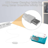 Sigely USB Power Supply Cord Compatible with Moog Zevex Enteralite Infinity Pump Power Charging Cable (White)