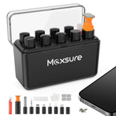 Iphone Cleaning Kit Iphone Cleaner,12 In 1 Port Cleaner Repair & Restore Tool For Airpod Iphone 16 15 14 13 12 Pro Max Ipad Samsung Etc,Phone Cleaning Kit For Lightning And Usb C Charging Port, Cables