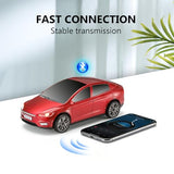 WS-595 Modern Electric Sedan Replica Bluetooth Speaker, LED Flashing Effect, Portable Wireless Audio, TWS Pairing, FM, TF Playback, Hands-Free