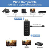 Hdmi To Displayport, Ferissa Hdmi To Displayport Cable Adapter, Hdmi Male To D