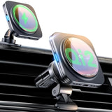 ESR for Qi2 15W MagSafe Car Mount Charger, Qi2-Certified MagSafe Car Charger, Air Vent/Dashboard Magnetic Wireless Phone Holder Mount for iPhone 16/15/14/13/12, Galaxy S25, Fast Charging, Black