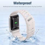 Sport Band Compatible with Whoop 5.0 Bands One, Peak and Life/MG, Breathable Waterproof Silicone Adjustable Replacement Accessories Strap for Whoop