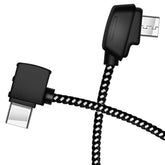 8.14 Inch Micro-USB to USB-C Controller Cable for DJI Mavic Mini & Air Series