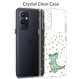 Soft TPU Shock Absorption Slim Embossed Pattern Protective Back Cover OnePlus 9 Pro 5G Case