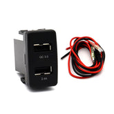 Quick Charger 3.0 Car Power Port Adapter - 2.4A Qc Usb Socket For Ipad/Samsung/Huawei & Other Usb Devices
