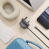 PowerCord All-in-One 30W USB-C Fast Charger with US 4 ft Charging Cable + Wall Adapter Block for USB-C PD 3.0 for iPhone, iPad, , MacBook Air,