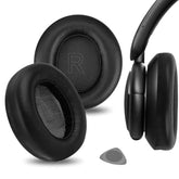 Geekria Elite Sheepskin Replacement Ear Pads for Anker Soundcore Life Q30/Q35 BT Headphones Ear Cushions, Repair Parts (Black)