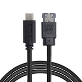 cablecc USB-C Type-C to Power Over eSATA DC5V Adapter USB3.0 to HDD/SSD/ODD eS