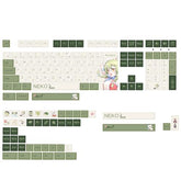 Utyping Neko Touch Cherry Profile Keycaps, 157 Keys Pbt Keycap Sets Dye Sub For Mx Switches And 60%, 65%, 75%, 87-Key Tkl And Full-Size Keyboards (Neko Touch)