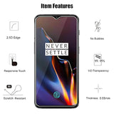 3 Pack For Oneplus 6T Tempered Glass Screen Protector, 9H Hardness, Anti Scratch, Hd Clear